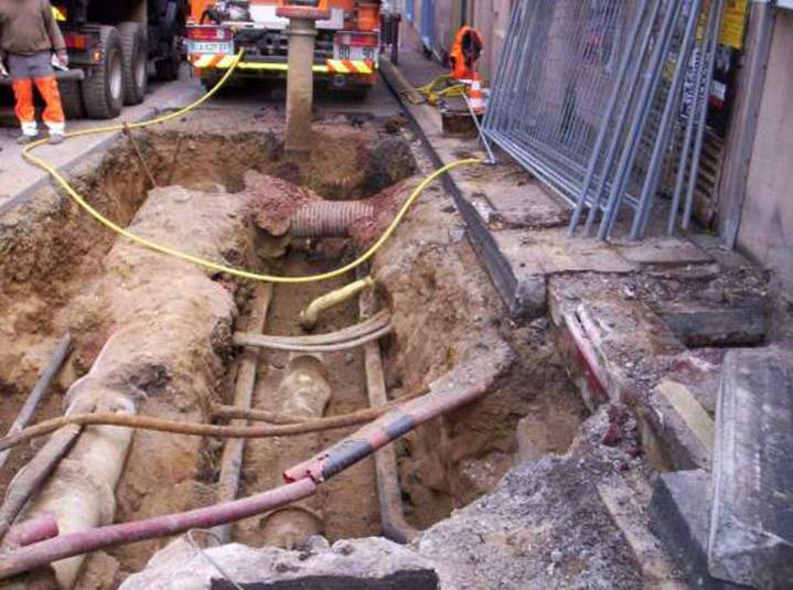 Location d'excavatrice-aspiratrice Ain